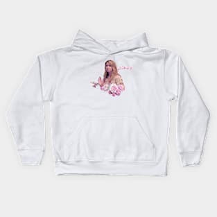 Floral Malia Tate Kids Hoodie